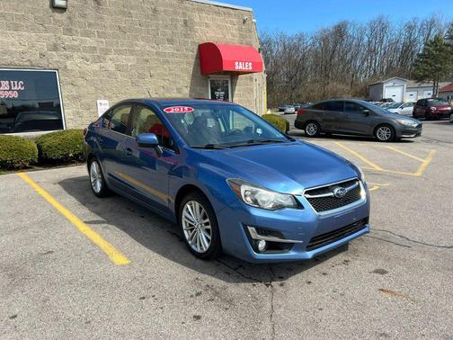 Quartz Blue Pearl 2015 Subaru Impreza 2.0i Premium