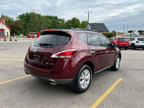 Burgundy 2012 Nissan Murano SL