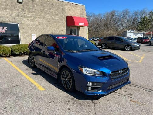 Blue 2015 Subaru WRX Limited