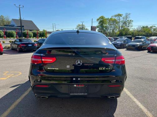 Black 2017 Mercedes-Benz AMG GLE 43 Coupe 4MATIC