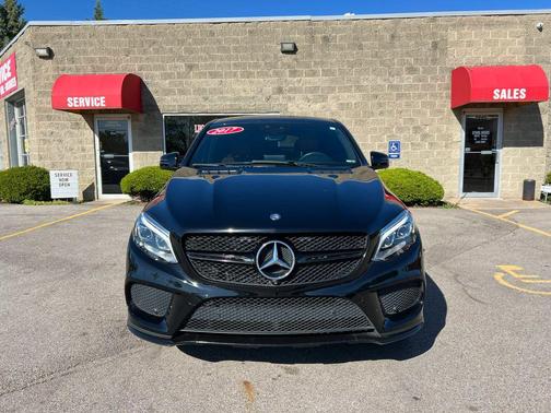 Black 2017 Mercedes-Benz AMG GLE 43 Coupe 4MATIC