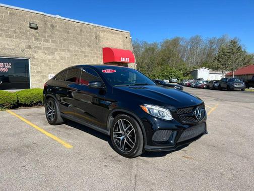 Black 2017 Mercedes-Benz AMG GLE 43 Coupe 4MATIC