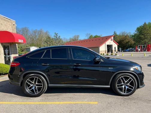Black 2017 Mercedes-Benz AMG GLE 43 Coupe 4MATIC