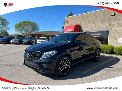 Black 2017 Mercedes-Benz AMG GLE 43 Coupe 4MATIC