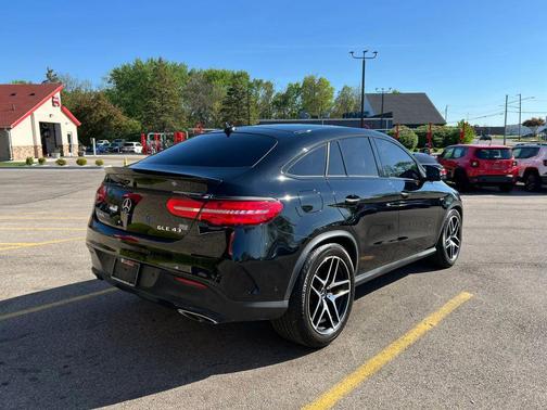 Black 2017 Mercedes-Benz AMG GLE 43 Coupe 4MATIC