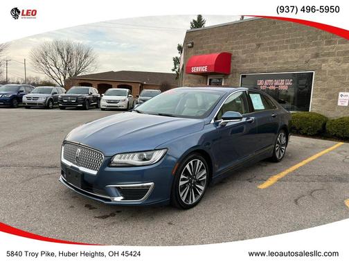 Blue 2018 Lincoln MKZ Reserve I