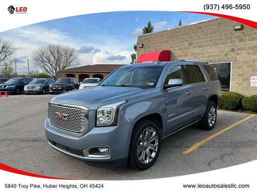 Blue 2015 GMC Yukon Denali