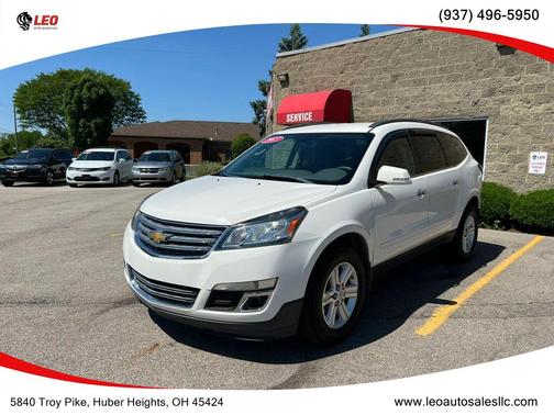 White 2013 Chevrolet Traverse 1LT