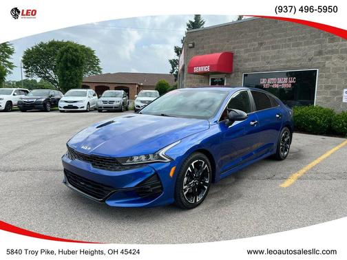 Sapphire Blue 2022 Kia K5 GT-Line