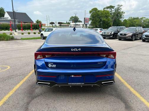Sapphire Blue 2022 Kia K5 GT-Line