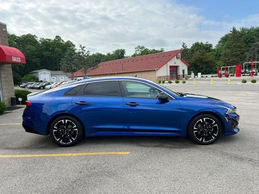 Sapphire Blue 2022 Kia K5 GT-Line