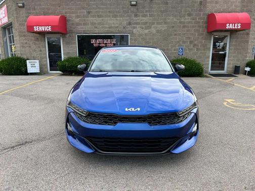 Sapphire Blue 2022 Kia K5 GT-Line