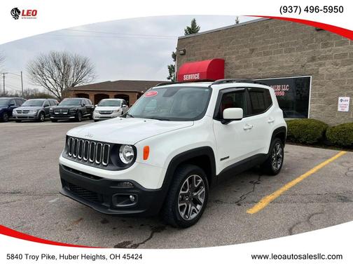 Alpine White 2017 Jeep Renegade Latitude