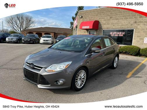 Black 2012 Ford Focus SEL