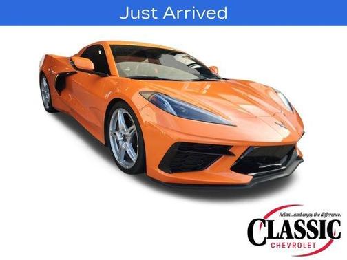 Orange 2022 Chevrolet Corvette Stingray w/2LT