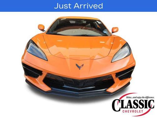 Orange 2022 Chevrolet Corvette Stingray w/2LT
