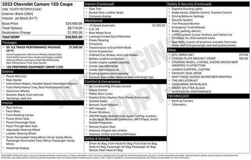 2023 Chevrolet Camaro SS