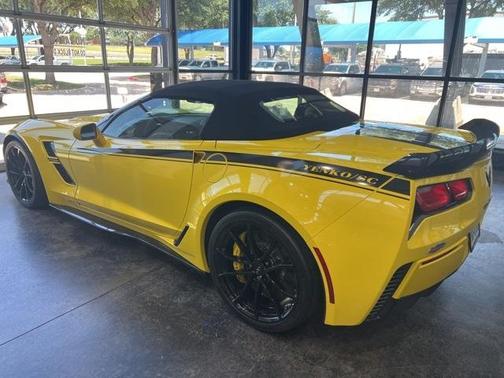 Corvette Racing Yellow Tintcoat 2017 Chevrolet Corvette Grand Sport