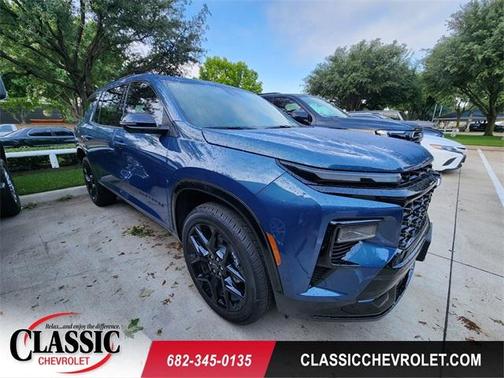 Lakeshore Blue Metallic 2026 Chevrolet Traverse RS