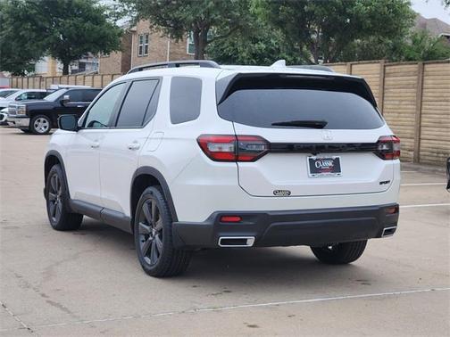 White 2025 Honda Pilot Sport