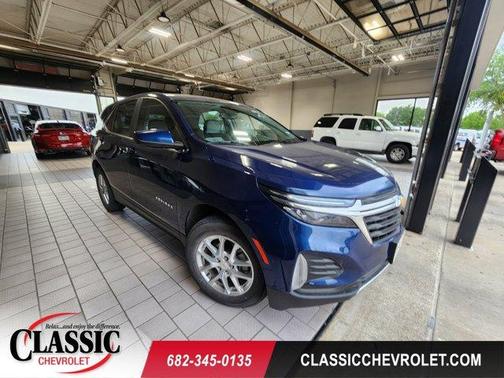 Blue Glow Metallic 2022 Chevrolet Equinox 1LT