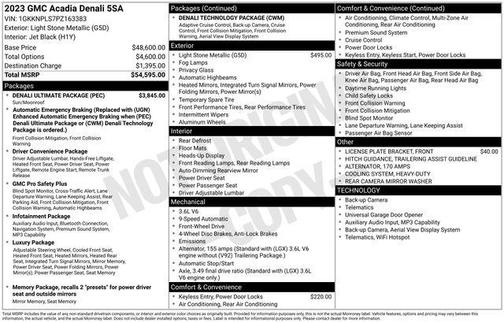 2023 GMC Acadia Denali