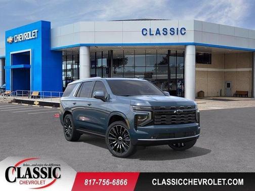 Lakeshore Blue Metallic 2026 Chevrolet Tahoe High Country