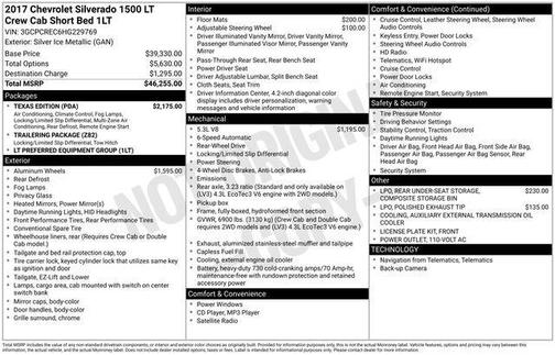 2017 Chevrolet Silverado 1500 1LT