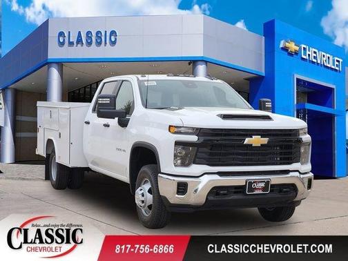 Summit White 2026 Chevrolet Silverado 3500 WT