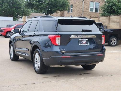 Stone Blue Metallic 2023 Ford Explorer XLT