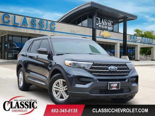 Stone Blue Metallic 2023 Ford Explorer XLT