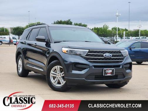 Stone Blue Metallic 2023 Ford Explorer XLT