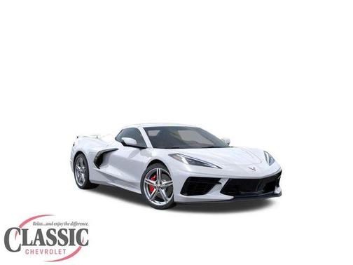 Arctic White 2026 Chevrolet Corvette Stingray w/1LT