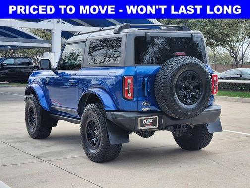 Lightning Blue Metallic 2021 Ford Bronco First Edition