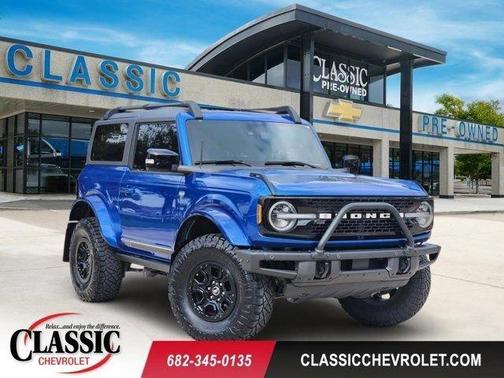 Lightning Blue Metallic 2021 Ford Bronco First Edition