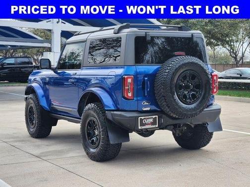 Lightning Blue Metallic 2021 Ford Bronco First Edition