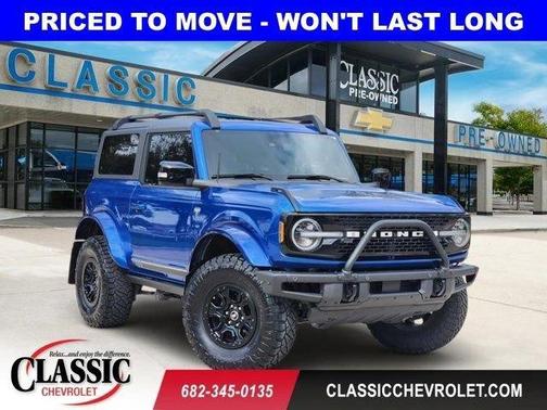 Lightning Blue Metallic 2021 Ford Bronco First Edition