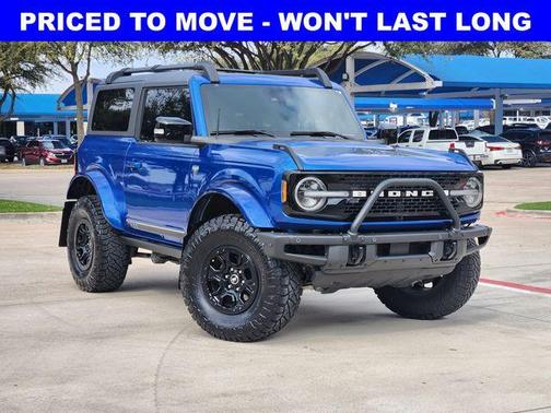 Lightning Blue Metallic 2021 Ford Bronco First Edition