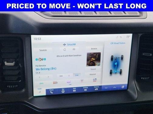 Lightning Blue Metallic 2021 Ford Bronco First Edition