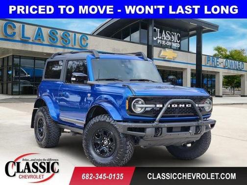Lightning Blue Metallic 2021 Ford Bronco First Edition
