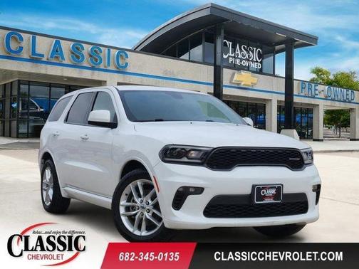 White Knuckle Clearcoat 2022 Dodge Durango GT