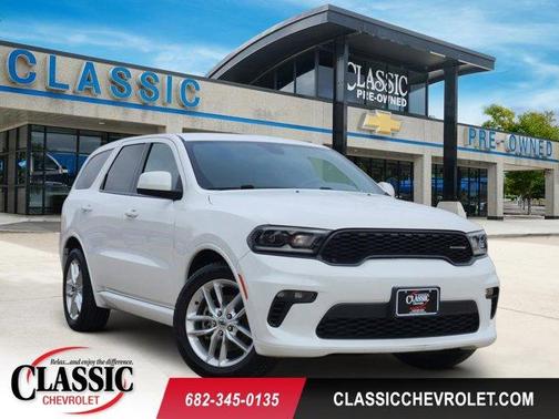 White Knuckle Clearcoat 2022 Dodge Durango GT