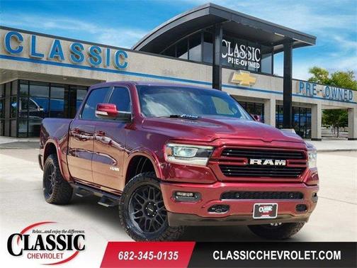 Delmonico Red Pearlcoat 2021 RAM 1500 Laramie