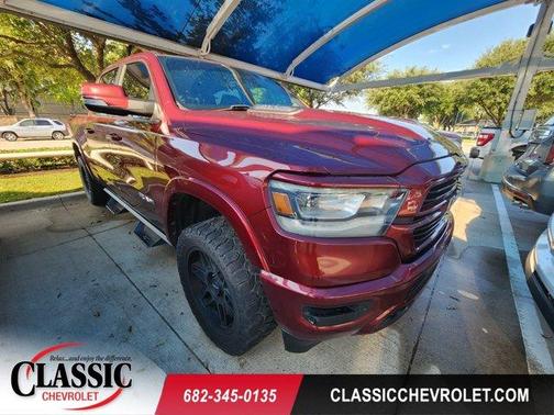 Delmonico Red Pearlcoat 2021 RAM 1500 Laramie