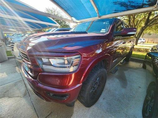 Delmonico Red Pearlcoat 2021 RAM 1500 Laramie
