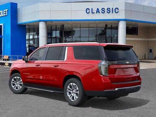 Radiant Red 2026 Chevrolet Suburban LT