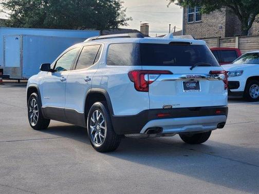 Summit White 2021 GMC Acadia SLE