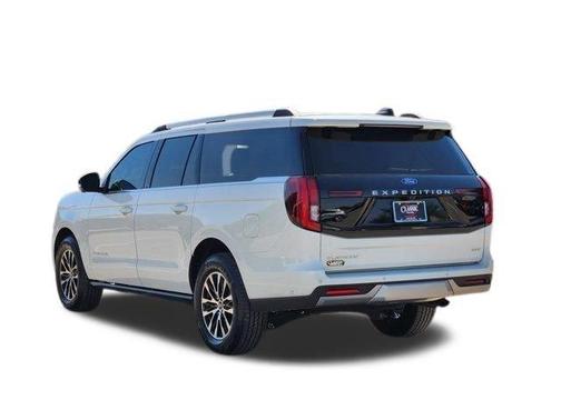 White Metallic 2025 Ford Expedition Max Platinum