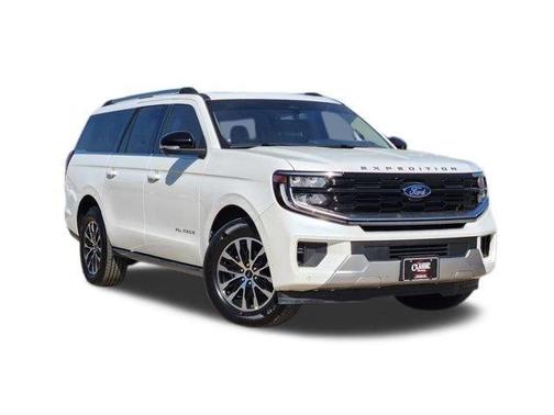 White Metallic 2025 Ford Expedition Max Platinum