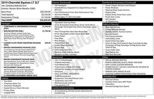 2019 Chevrolet Equinox 2LT
